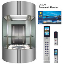 Elevador Deeoo Outdoor Residential Glass Panoramic Lift